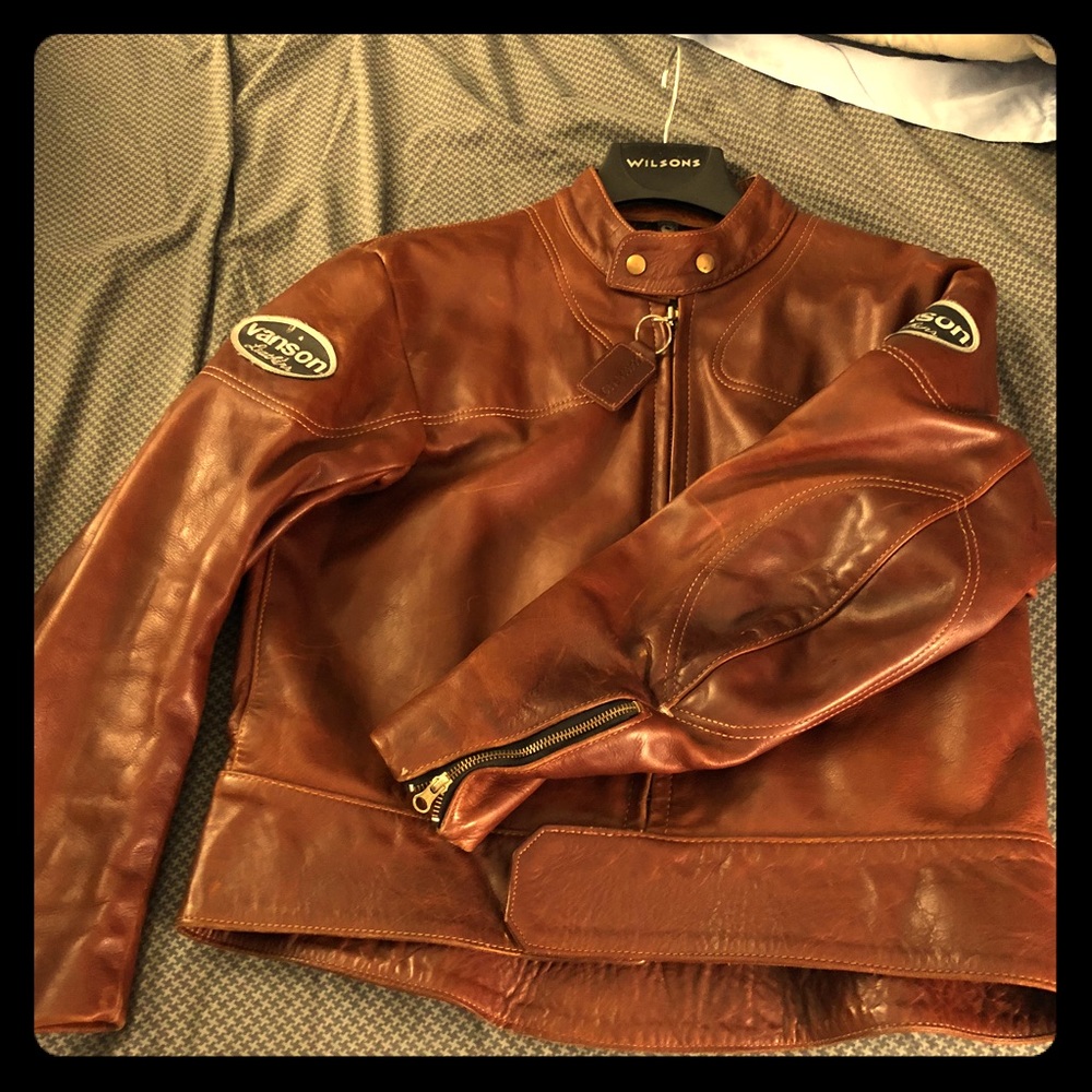 Vanson Leather Motorcycle Jacket